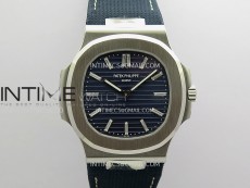 Nautilus 5810G-001 SS PPF 1:1 Best Edition Blue Textured Dial On Blue Composite Strap Super Clone PPF 240