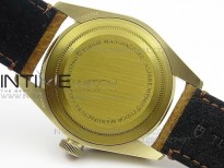 Heritage Black Bay Aluminium Bronze V2 ZF 1:1 Best Edition on Brown Leather Strap A2824 (Free Nylon Strap)