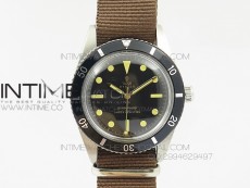 Vintage Oyster Submariner No Date SS On Nylon Strap 