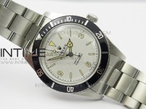 Vintage 1680 Submariner No Date SS White Dial On SS Bracelet 
