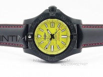 Seawolf DLC Best Edition SuperLumed Yellow Dial on Nylon Strap A2836(Super Thick Crystal)