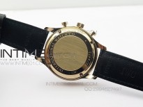 Portuguese IW371482 ZF V3 1:1 Best Edition RG Black dial on Black Leather Strap A79350 (Slim Movement)
