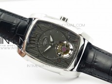 Kalpa Grande Tourbillon AXF Best Edition SS Brown Dial on Black Leather Strap