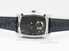 Kalpa Grande Tourbillon AXF Best Edition SS Brown Dial on Black Leather Strap