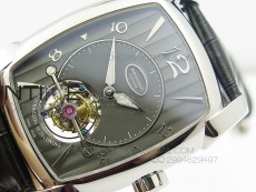 Kalpa Grande Tourbillon AXF Best Edition SS Brown Dial on Black Leather Strap