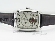 Kalpa Grande Tourbillon AXF Best Edition SS White Dial on Black Leather Strap