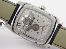 Kalpa Grande Tourbillon AXF Best Edition SS White Dial on Black Leather Strap