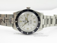 Vintage 1680 Submariner No Date SS White Dial On SS Bracelet 