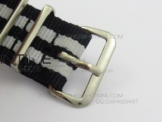 Vintage Submariner No Date 200m 660ft SS On Nylon Strap A2836/A21J