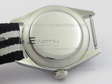 Vintage Submariner No Date 200m 660ft SS On Nylon Strap A2836/A21J