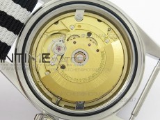 Vintage Submariner No Date 200m 660ft SS On Nylon Strap A2836/A21J