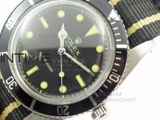 Vintage 1680 Submariner No Date SS On Nylon Strap A2836/A21J