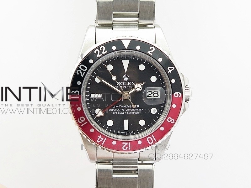 GMT-Master 16750 SS BP Best Black/Red Bezel White Markers