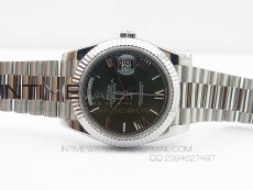 DayDate 40mm BP Best 228206SS Green dial Roman on SS Bracelet ETA2836