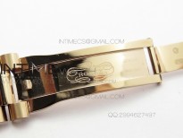 Day-Date 40 RG BP 1:1 Best 228239 Brown Diamond Sticks Dial on SS Bracelet