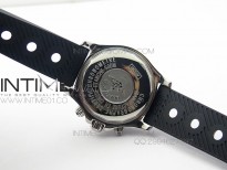 SuperOcan SteelFish SS White Dial on Black Rubber Strap A7750