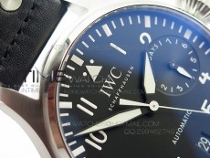 Big Pilot IW500912 ZF 1:1 Best Edition on Black Leather Strap A521111