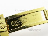 Daytona YG 116518LN JH Best Gold Dial On Rubber Strap A4130 (Free XS rubber strap)