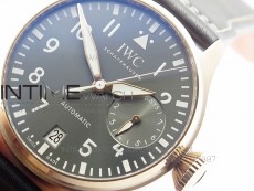 Big Pilot IW500917 ZF 1:1 RG Best Edition on Brown Leather Strap A521111