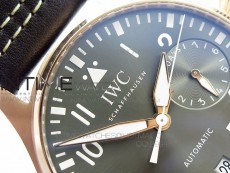 Big Pilot IW500917 ZF 1:1 RG Best Edition on Brown Leather Strap A521111
