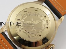 Big Pilot IW500917 ZF 1:1 RG Best Edition on Brown Leather Strap A521111