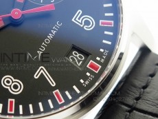 Big Pilot Real PR IW500435 "Muhammad Ali" ZF Best Edition on Black Leather Strap A51111