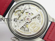 Big Pilot Real PR IW500435 "Muhammad Ali" ZF Best Edition on Black Leather Strap A51111