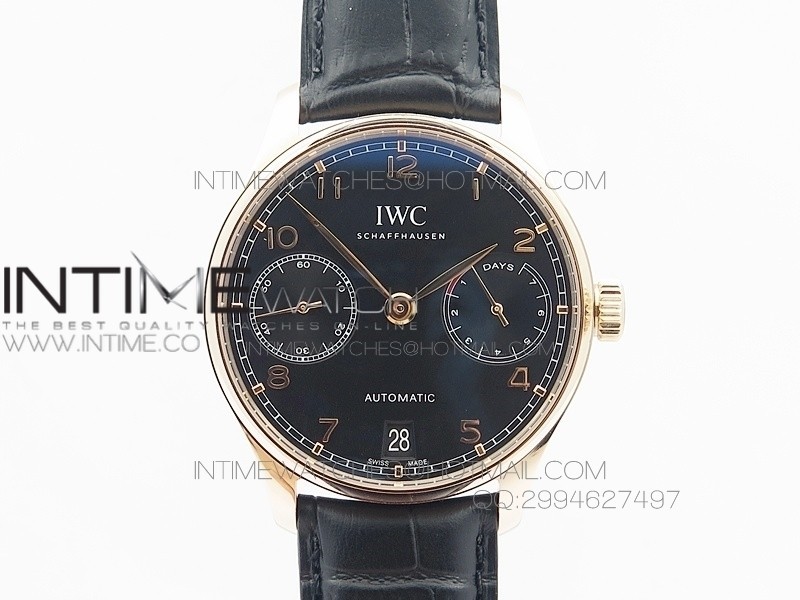 PORTUGUESE REAL PR IW500115 AZF 1:1 BEST EDITION ON BLACK LEATHER STRAP A52010 PORTUGUESE REAL PR IW500115 AZF 1:1 BEST EDITION ON BLACK LEATHER STRAP A52010