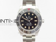 Submariner No-date The Heritage Big Crown BP Ceramic Black Dial on A2824