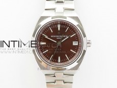 Overseas Automatic BP Best Edition SS Brown Dial on RG Bracelet A5100