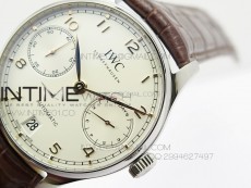 Portuguese Real PR IW500704 ZF  V4 1:1 Best Edition on Brown Leather Strap A52010