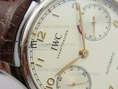 Portuguese Real PR IW500704 ZF  V4 1:1 Best Edition on Brown Leather Strap A52010
