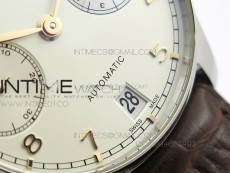 Portuguese Real PR IW500704 ZF  V4 1:1 Best Edition on Brown Leather Strap A52010