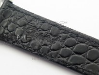 L.U.C 168544-3002 SS FKF 1:1 Best Edition Silver Dial On Black Leather Strap L.U.C 1.010