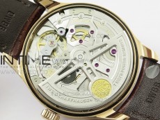 PORTUGUESE REAL PR IW500701 ZF V4 1:1 BEST EDITION ON BROWN LEATHER STRAP A52010