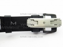 RM055 Real Ceramic Case KVF Best Edition Skeleton Dial Black Crown on Black Rubber Strap MIYOTA8215