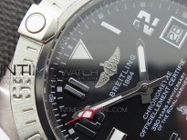 Avenger II Seawolf 350 Years SS 1:1 Best Edition Black Dial On Nylon Strap A2836