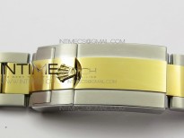 Daytona SS/YG Ceramic Bezel JH Best Edition Gold Dial on SS/YG Bracelet A7750
