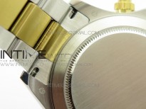 Daytona SS/YG Ceramic Bezel JH Best Edition Gold Dial on SS/YG Bracelet A7750