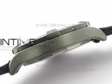 Avenger Seawolf DLC GF 1:1 Best Edition Black Dial on Black Nylon Strap A2824