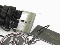 Avenger Seawolf DLC GF 1:1 Best Edition Black Dial on Black Nylon Strap A2824