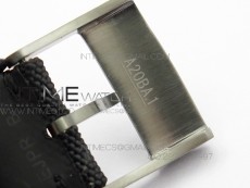 Avenger Seawolf DLC GF 1:1 Best Edition Black Dial on Black Nylon Strap A2824