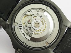 Avenger Seawolf DLC GF 1:1 Best Edition Black Dial on Black Nylon Strap A2824