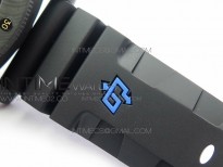 PAM616 Carbotech V3 VSF Best Edition on Blue Logo Black Rubber Strap P9000