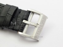 Saxonia Thin 211.026 SS Gray dial on Black Leather Strap MIYOTA 9015