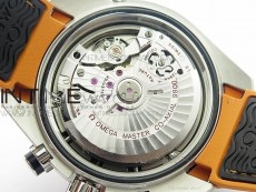 Planet Ocean Master Chronometer Chrono SS OM 1:1 Best Edition Gray Dial on Nylon Strap A9900
