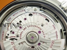 Planet Ocean Master Chronometer Chrono SS OM 1:1 Best Edition Gray Dial on Nylon Strap A9900