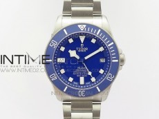 Pelagos XF 1:1 V3 Best Edition Blue dial Blue Bezel on Titanium Bracelet MIYOTA 9015 to Cal (Free Rubber Strap)