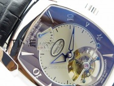 Kalpa Grande Tourbillon AZ Best Edition SS Gray Dial on Black Leather Strap