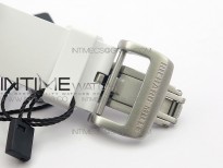 RM035-02 Real White Ceramic Case V2 KVF Best Edition Skeleton Dial White Crown on White Rubber Strap MIYOTA8215